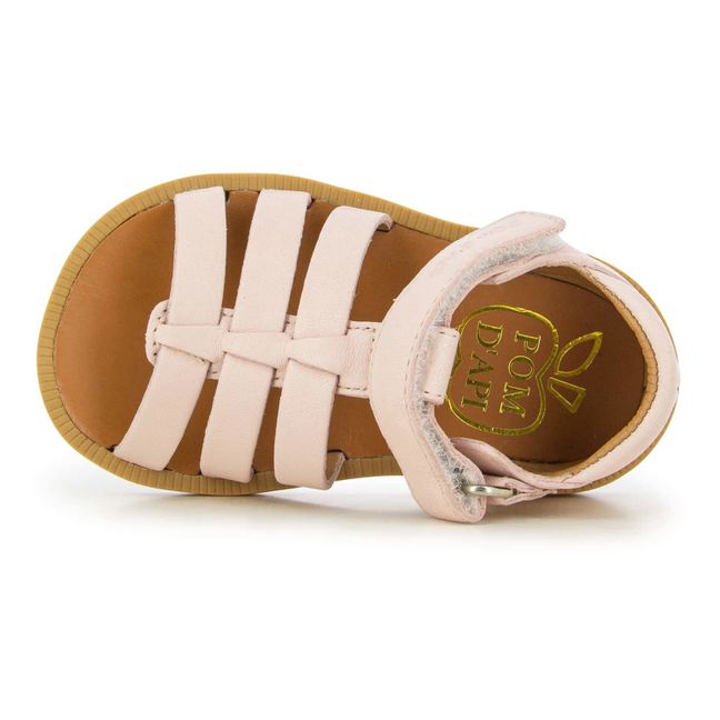 Poppy Strap Sandals | Pale pink