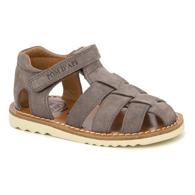 Waff Papy Sandals Taupe brown