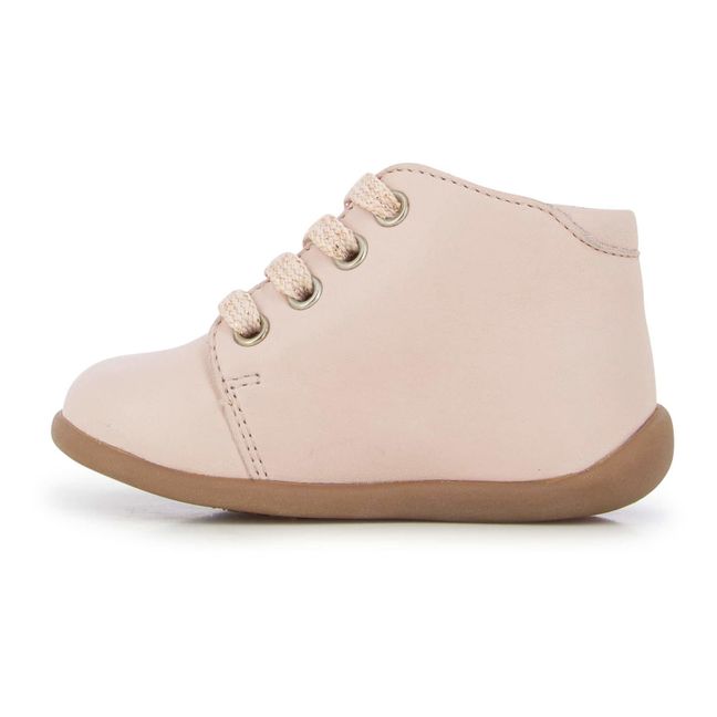 Bottines à lacets Stand Up Rose