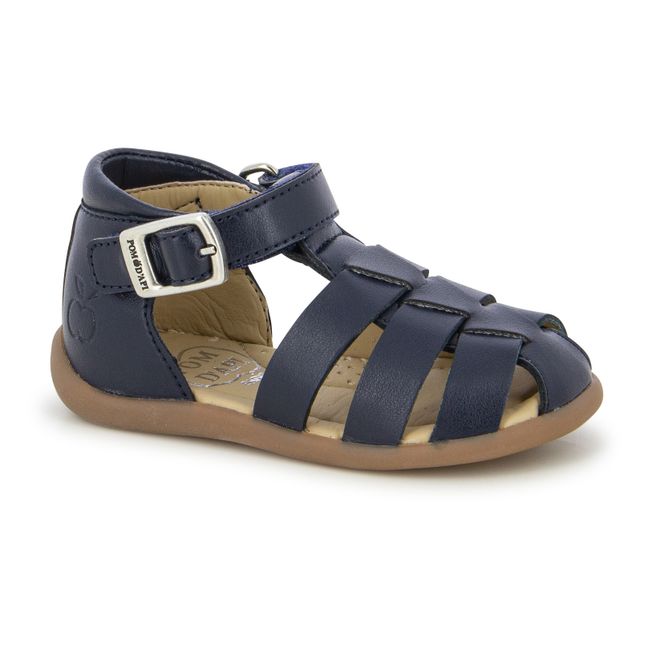 Stand Up Papy Sandals Blu marino