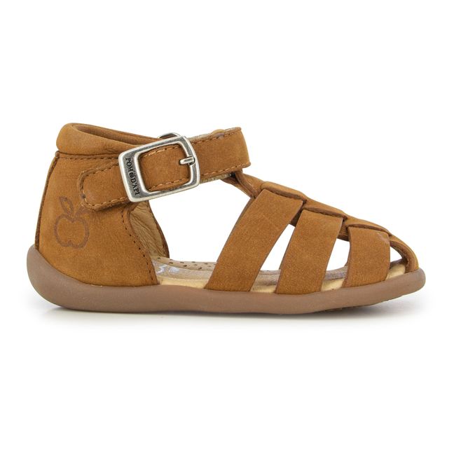Stand Up Papy Sandals Camel