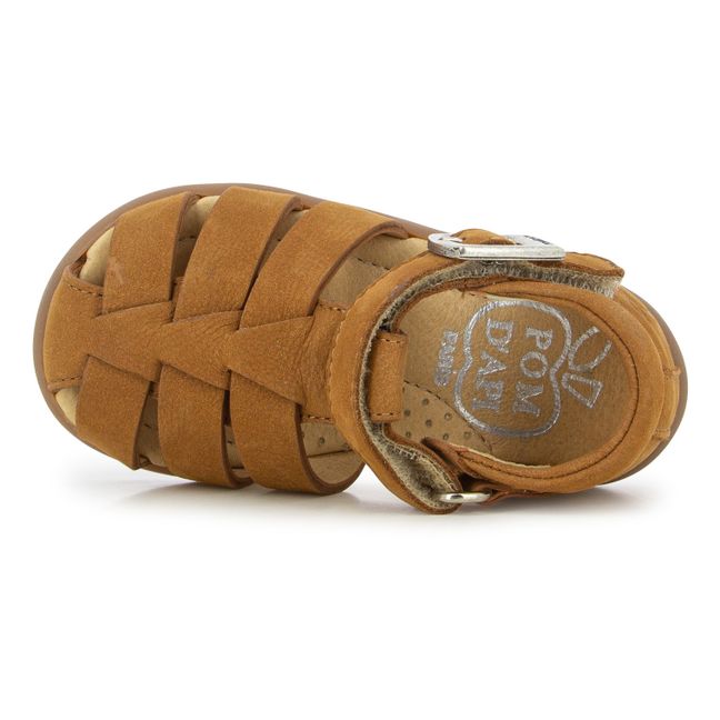 Stand Up Papy Sandals Camel