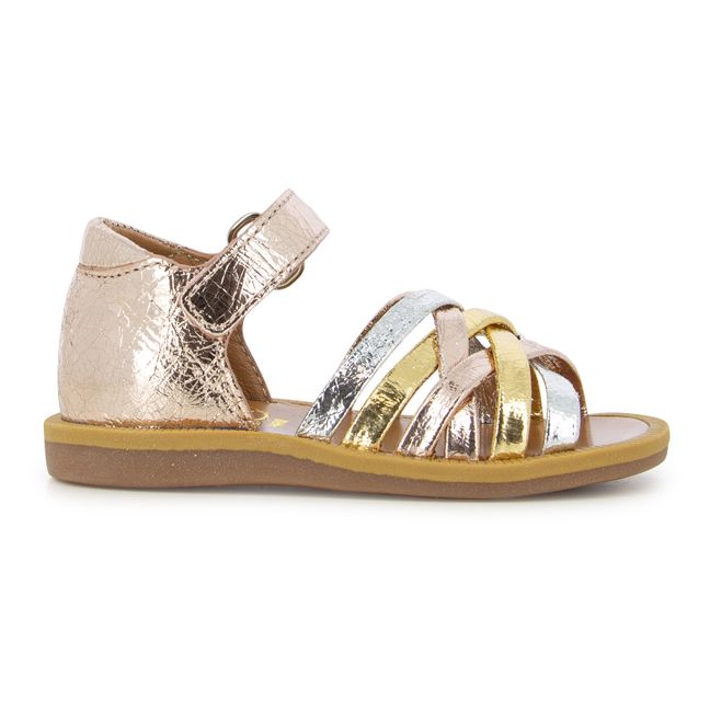 Poppy Lux Sandals Rotgold