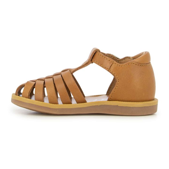 Poppy Pitti Sandals | Camel- Product image n°3
