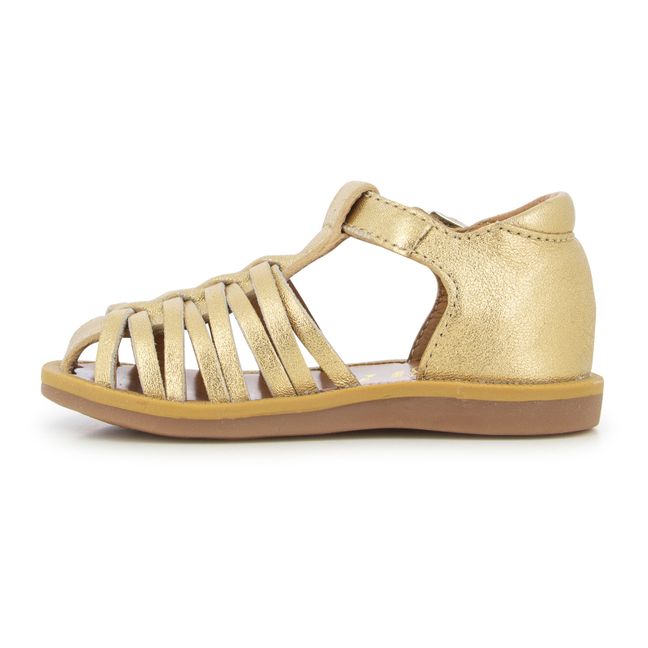 Poppy Royal Sandals Gold