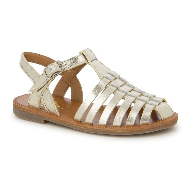 Pyla Biky Sandals | Gold