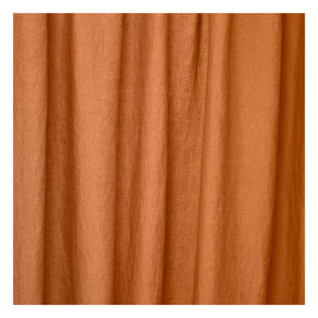 Washed Linen Curtain - 140 x 280 cm Caramello