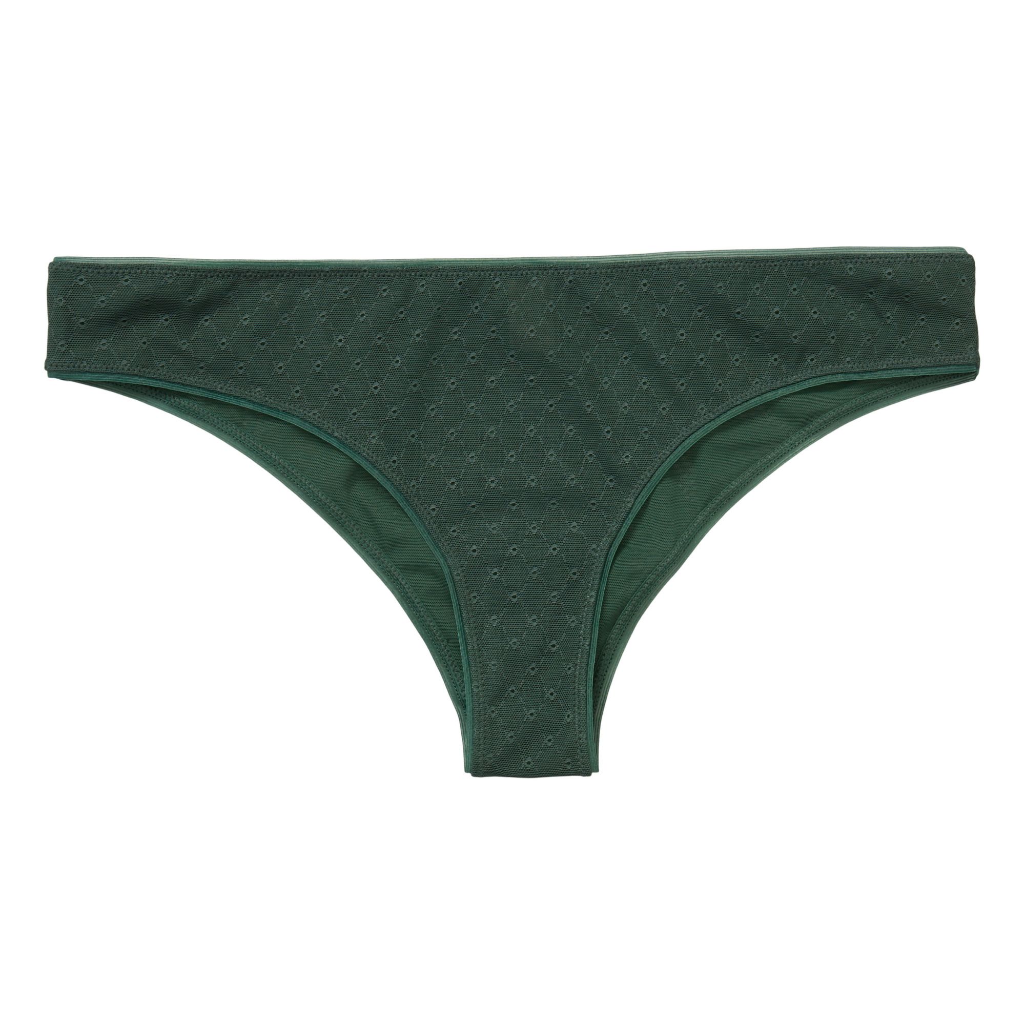 Becksondergaard - Culotte Sheer Tallie - Femme - Vert forêt