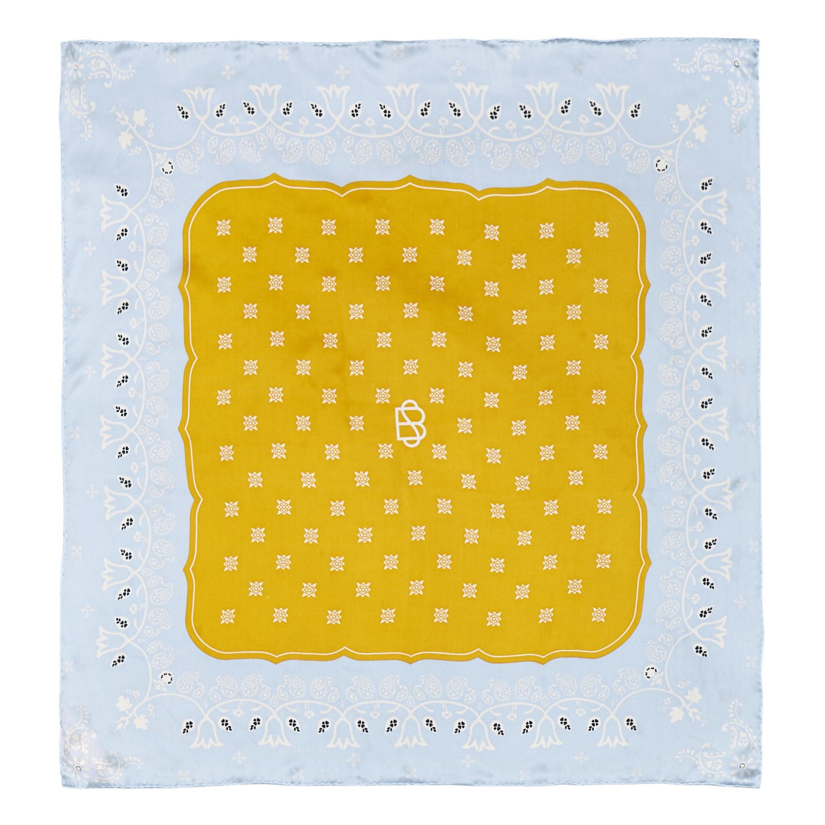 Becksondergaard - Foulard Darcey Soie - Femme - Bleu