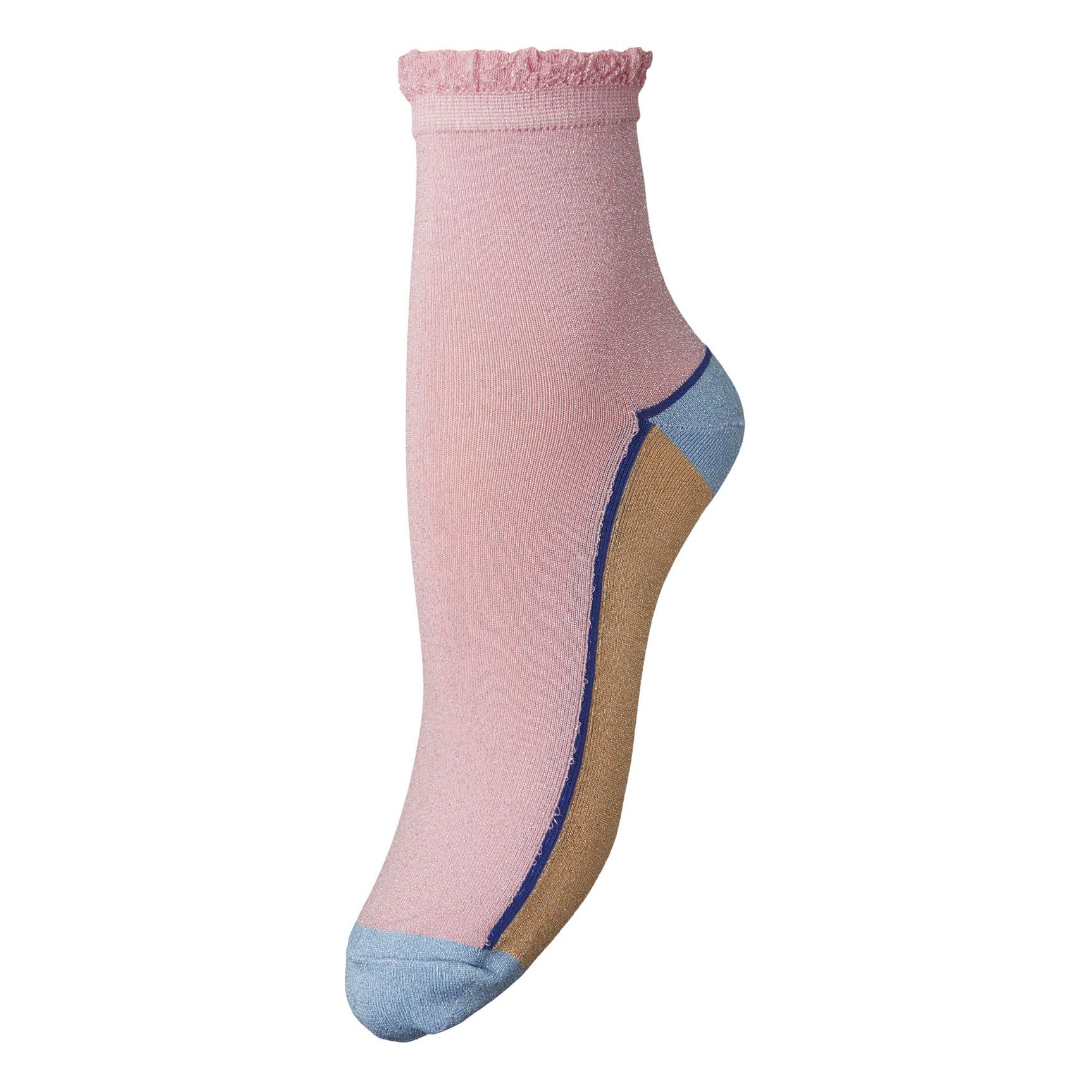 Becksondergaard - Chaussettes Blocka Glam - Femme - Rose