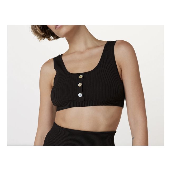 Saros Crop Top | Brown