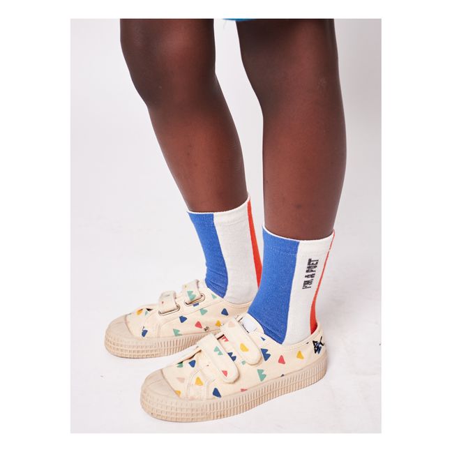 Colourblock Socks Crudo