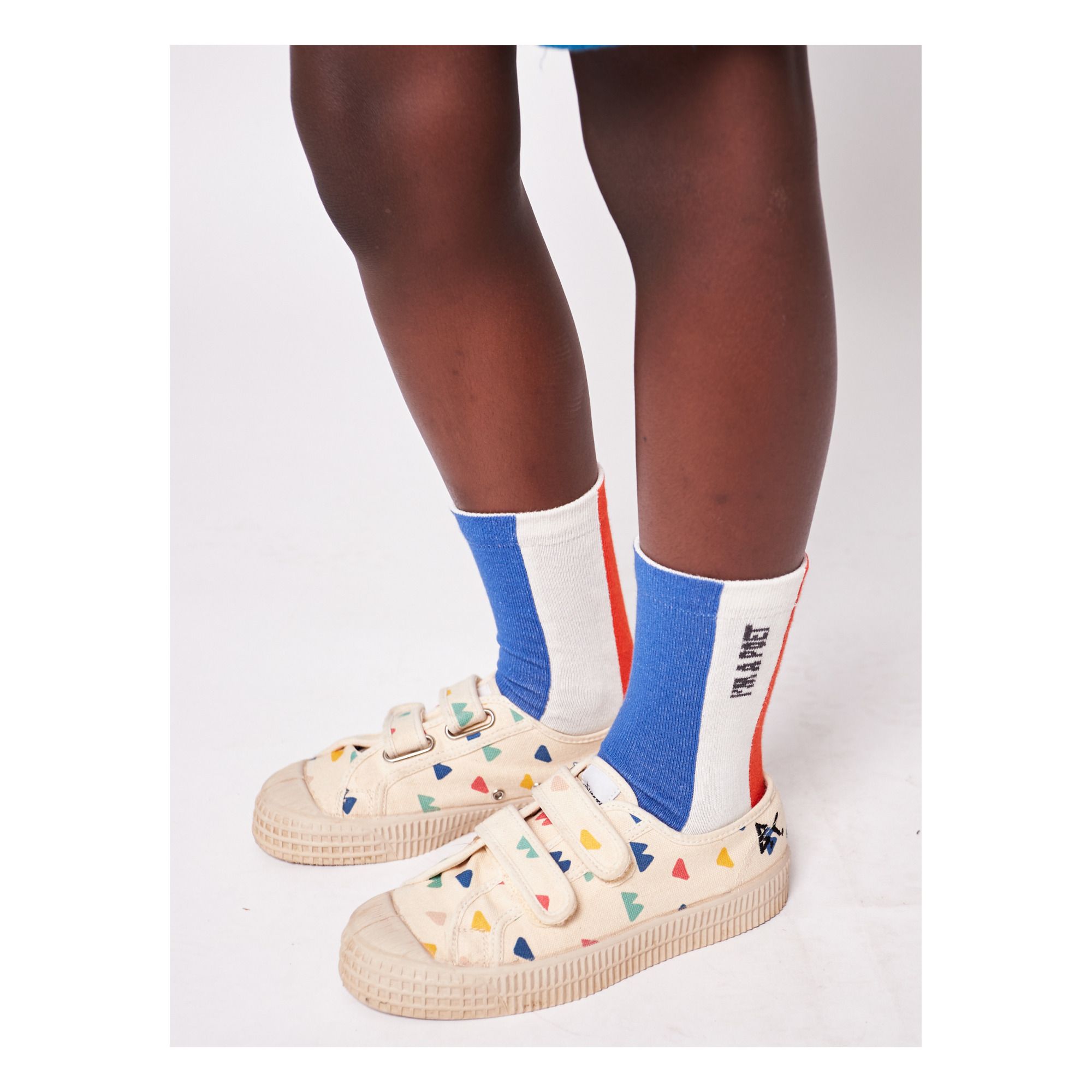 Colourblock Socks Ecru- Product image n°1