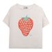 Camiseta de algodón orgánico Fresa Crudo- Miniatura produit n°0