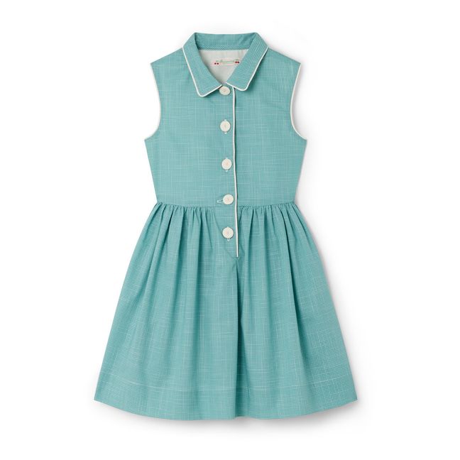 Striped Dress Green Babe & Tess Fashion Children - Smallable