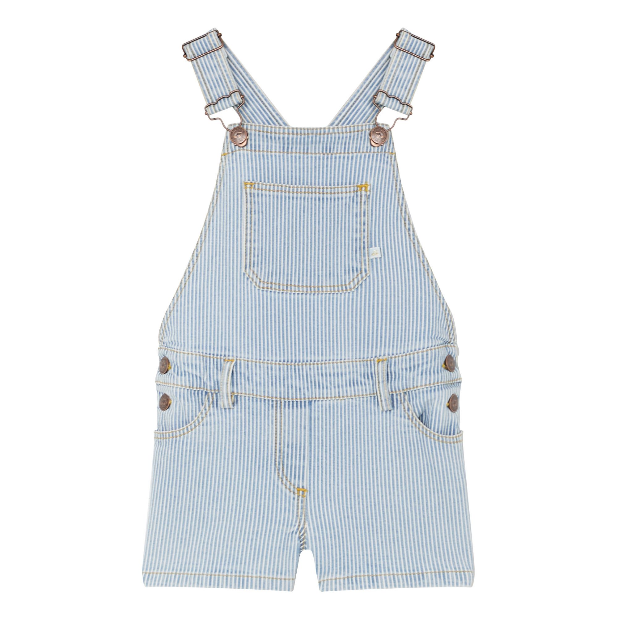 BONPOINT - Dungarees, Blue, Girl, 4 yrs
