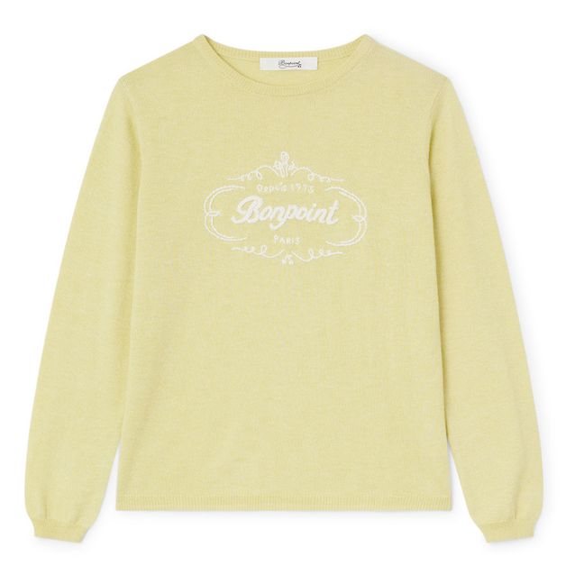 Alpin Embroidered Jumper Yellow