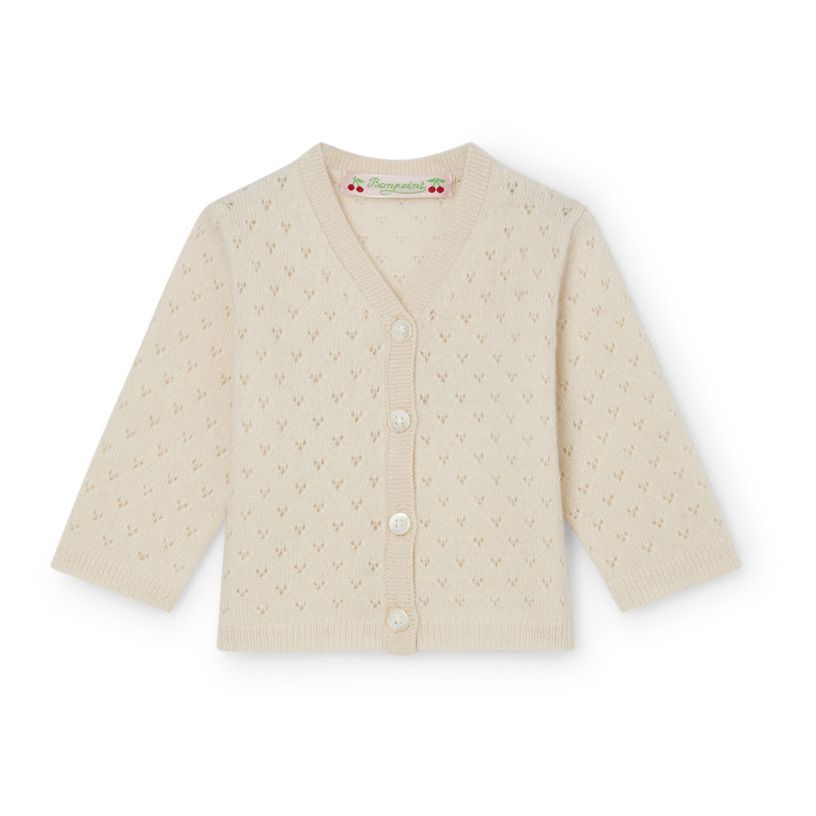Bonpoint - Cardigan Cachemire Azia - Fille - Ecru