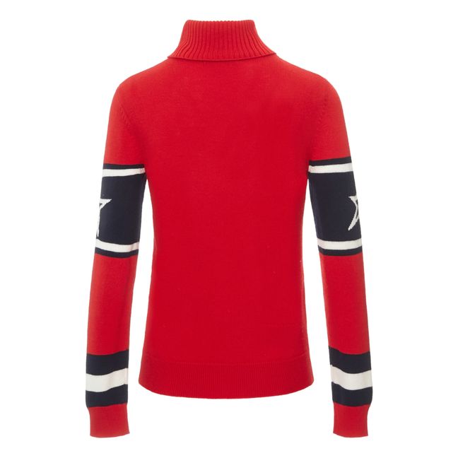 Pull Schild Mérinos | Rouge