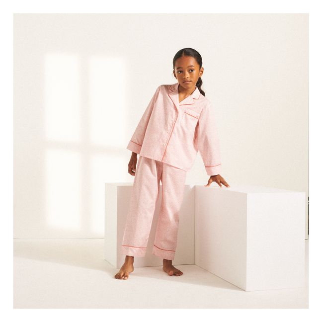 Exclusive Liberty Print Organic Cotton Pyjamas with Pouch Rot