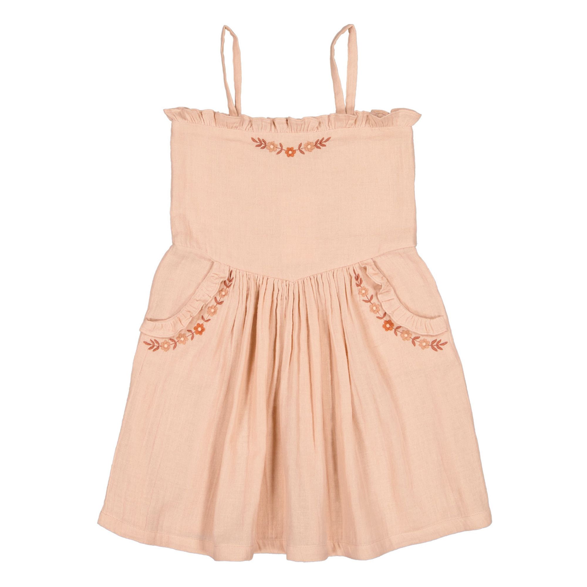 Louis Louise - Robe Madalena - Fille - Rose pâle