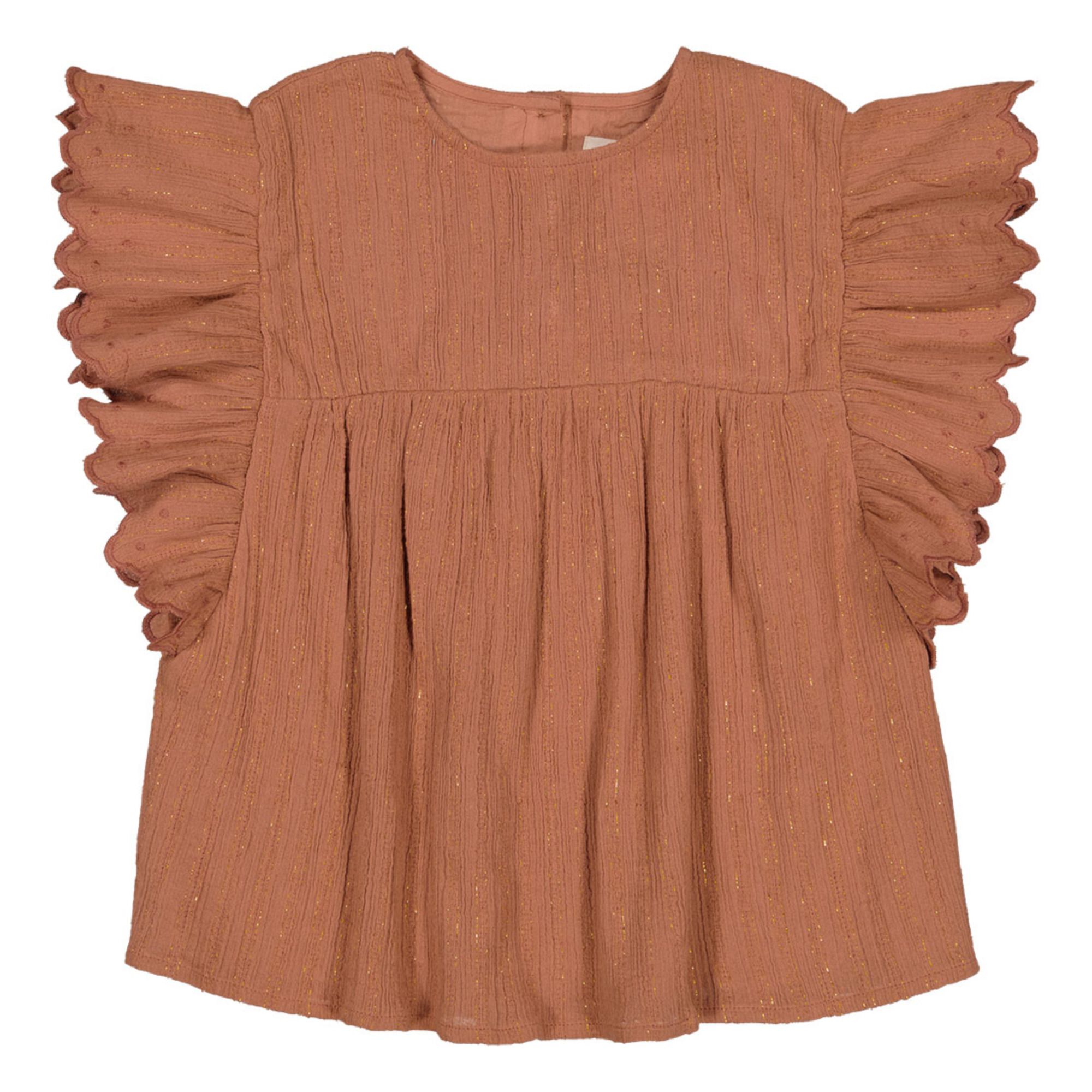Louis Louise - Blouse Jasmin - Fille - Terracotta