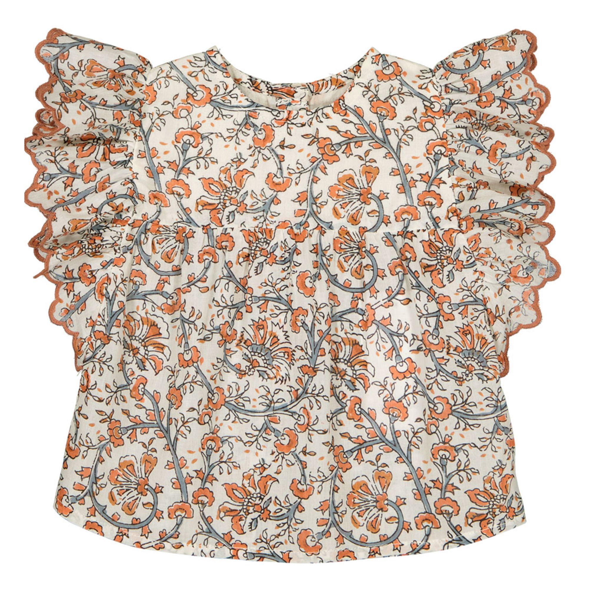 Louis Louise - Blouse Jasmin - Fille - Ecru