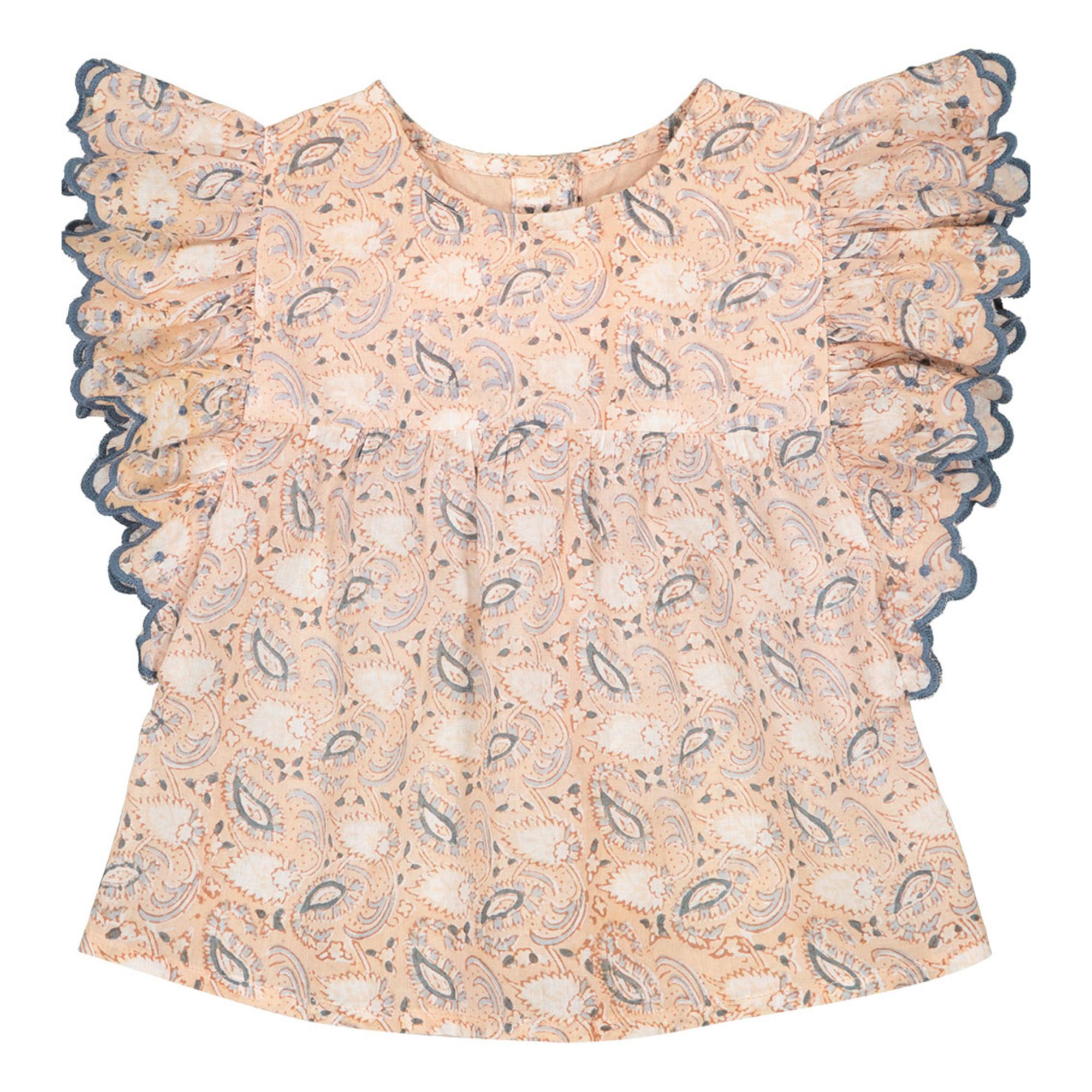 Louis Louise - Blouse Jasmin - Fille - Rose pâle