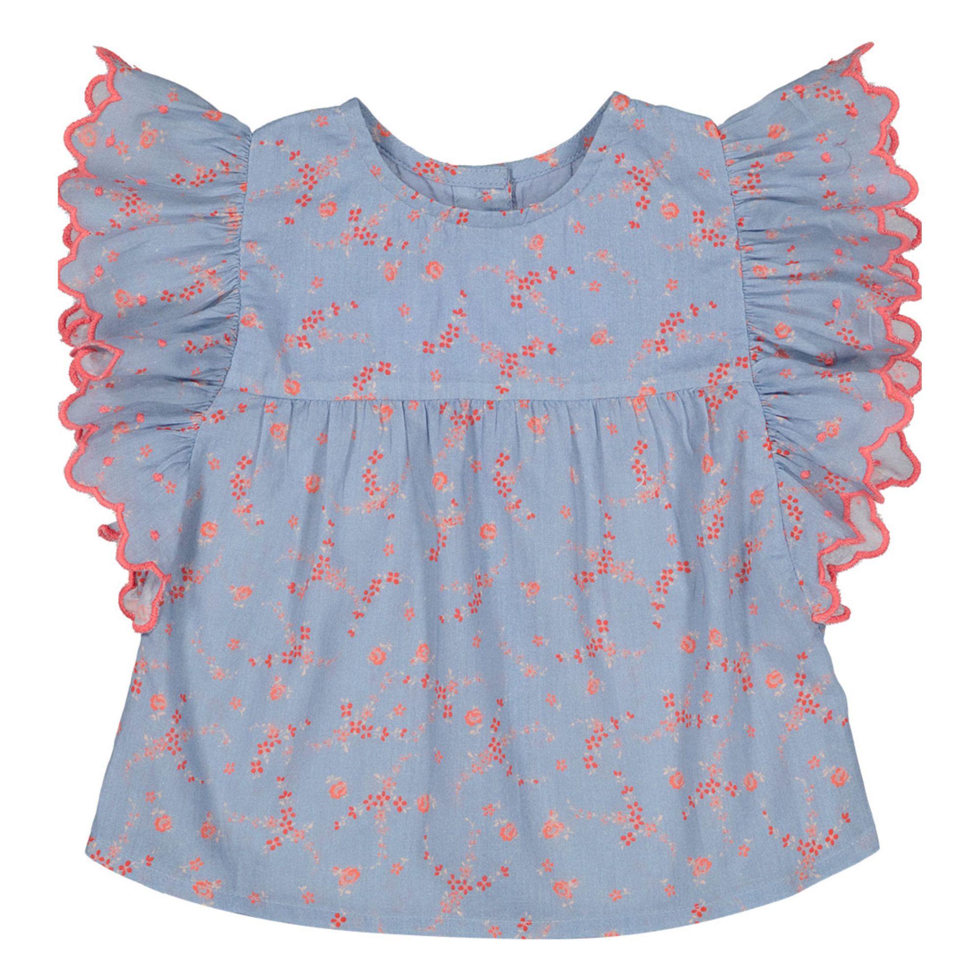 Louis Louise - Blouse Jasmin - Fille - Bleu