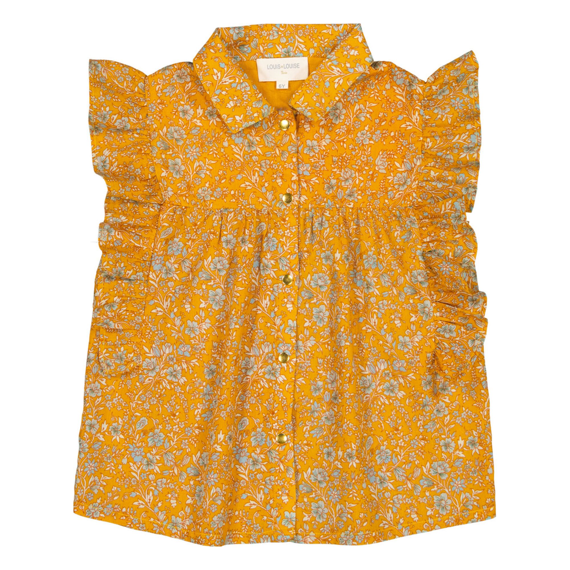 Louis Louise - Blouse Tory - Fille - Ocre