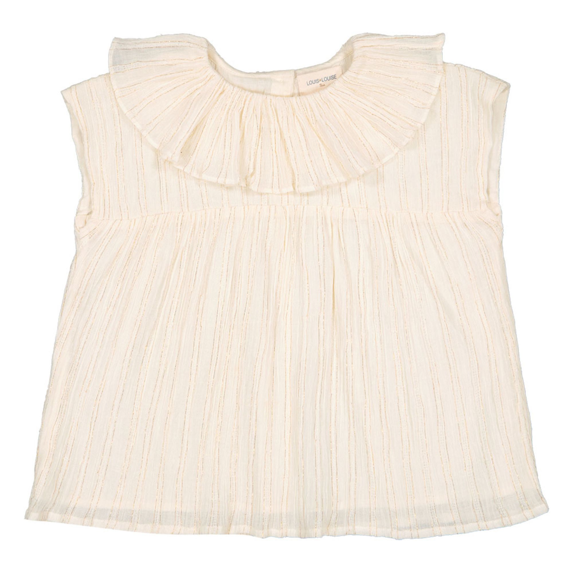 Louis Louise - Blouse Lurex Opade - Fille - Ecru