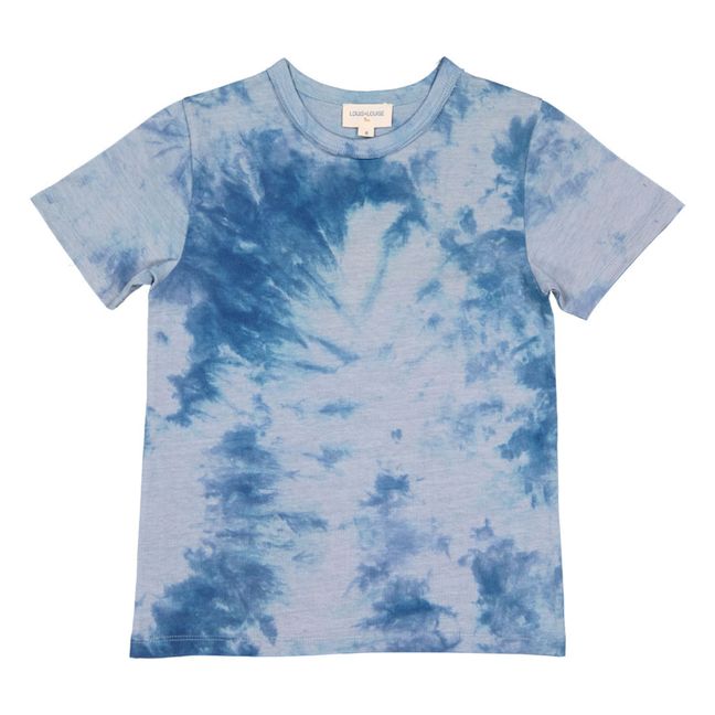 T-Shirt Tie & Dye Tom  Blau