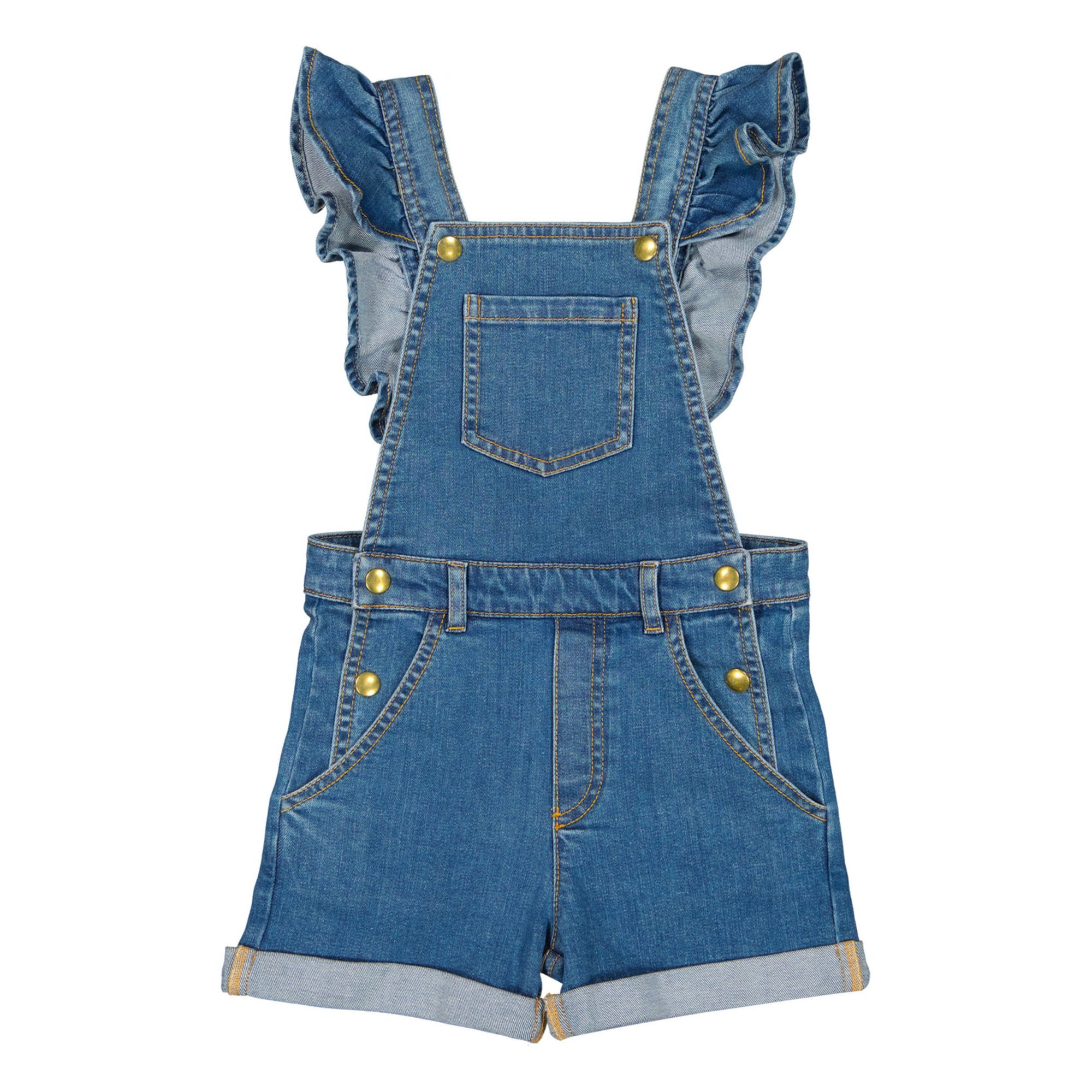 Louis Louise - Salopette Jardinette - Fille - Denim