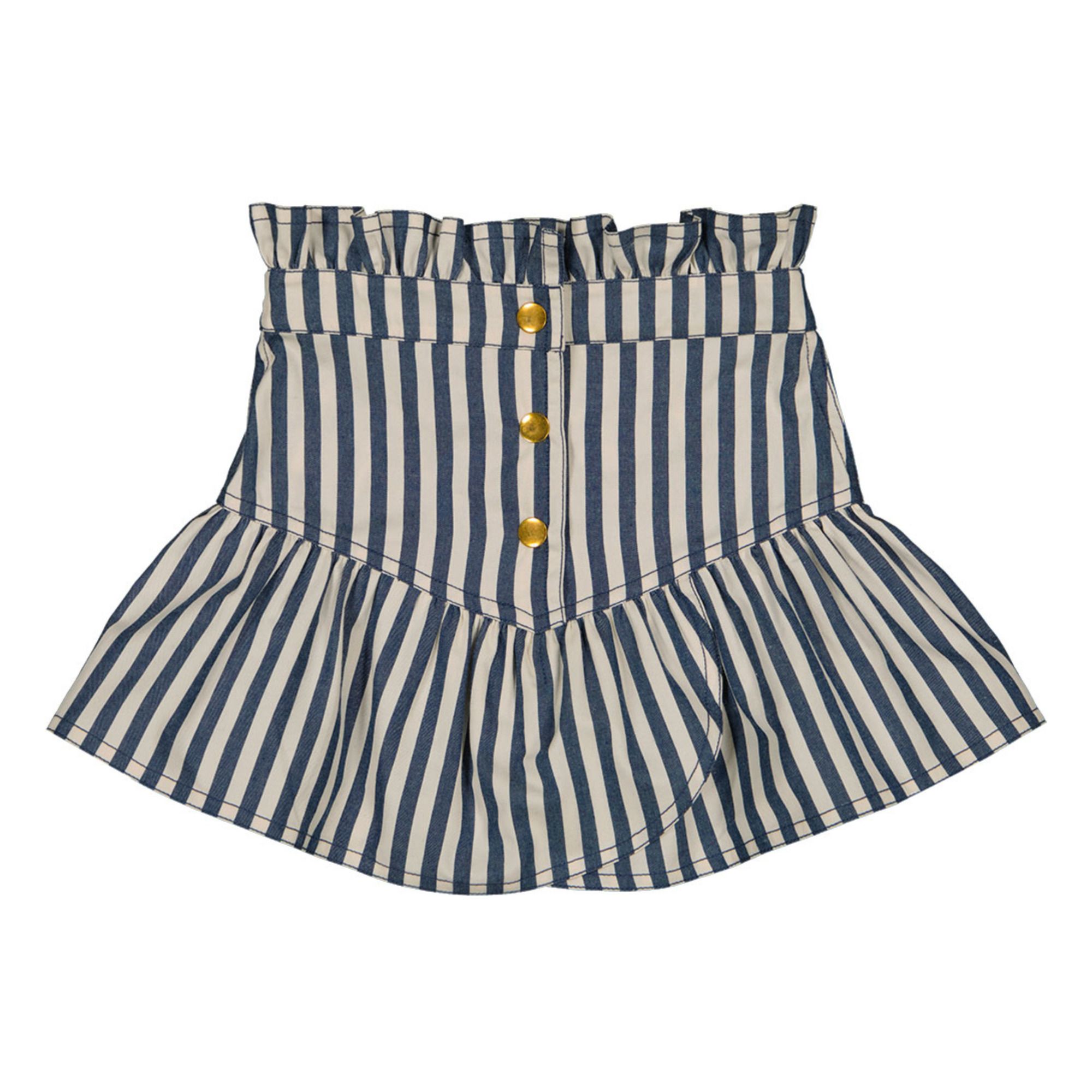 Flute Skirt Navy blue- Product image n°0