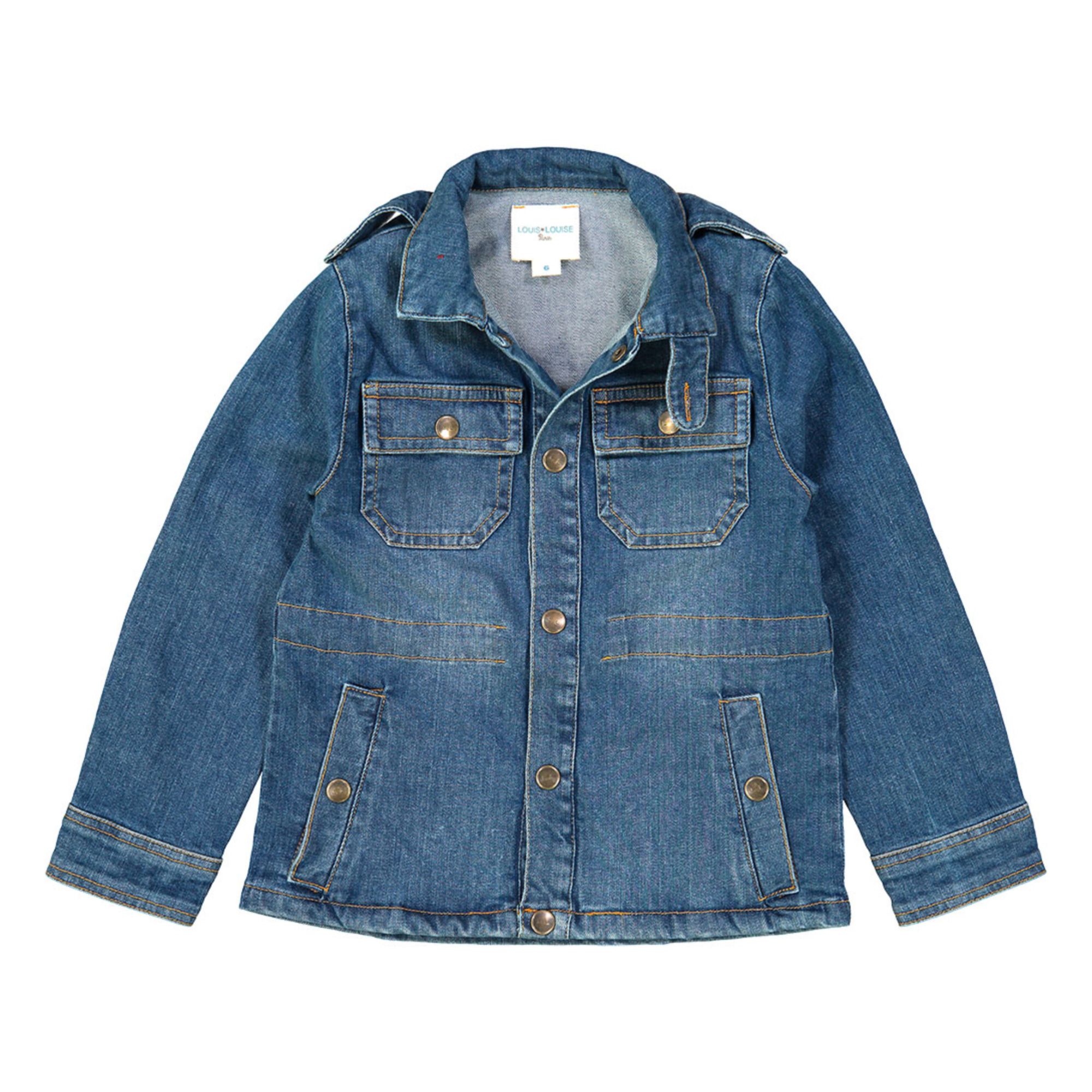 Louis Louise - Veste Denim Tino - Fille - Bleu jean