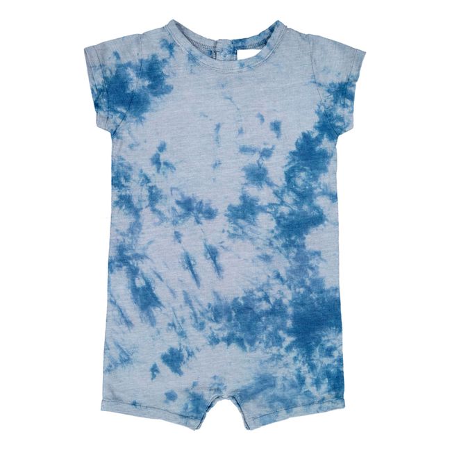 Overall aus Jersey Tie and Dye Toto Blau