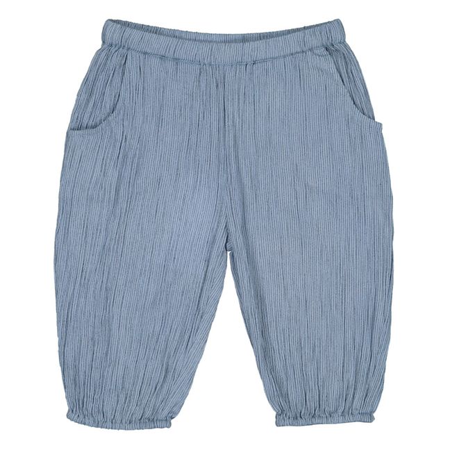Coco Striped Harem Pants Blu