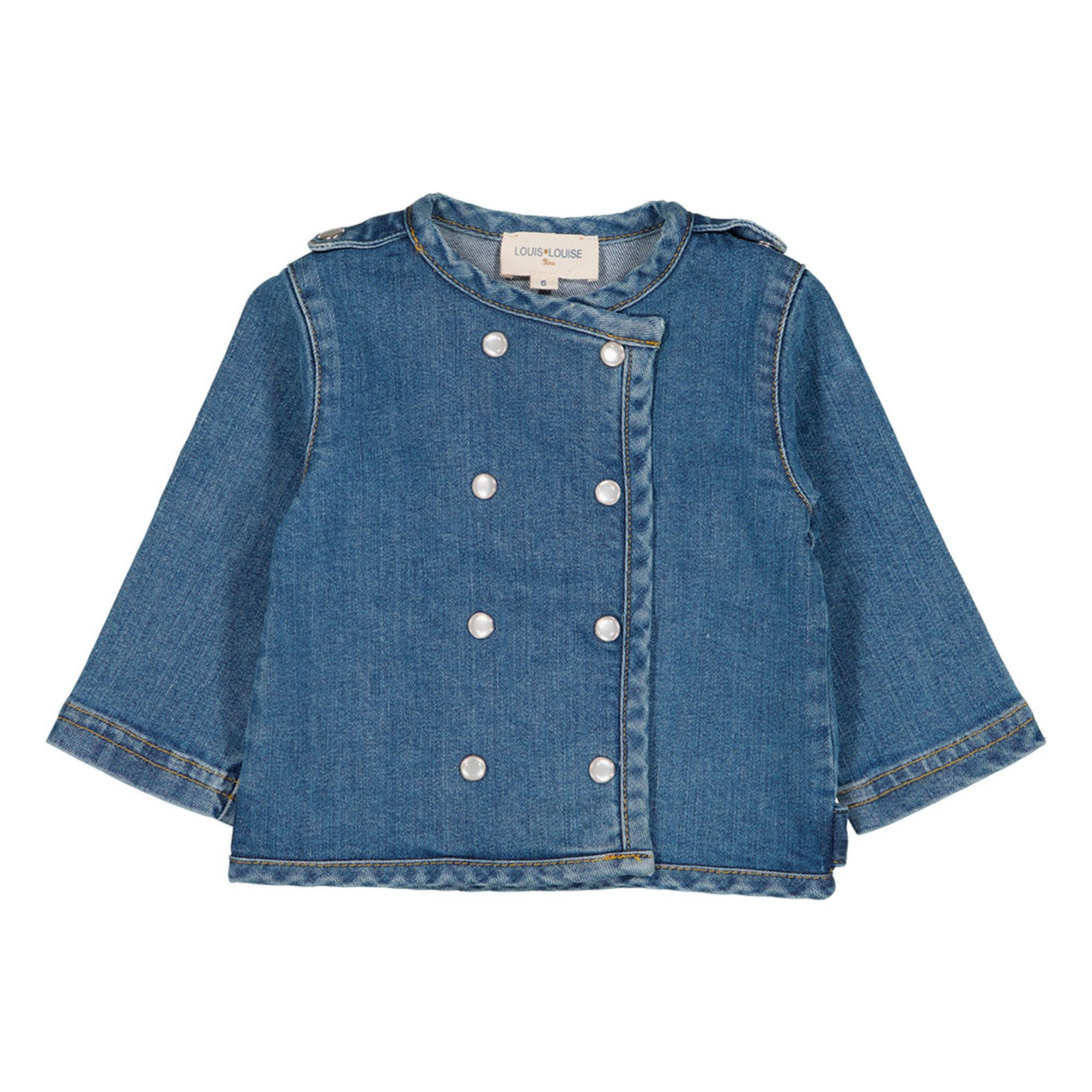 Louis Louise - Veste Denim Lucien - Fille - Bleu jean