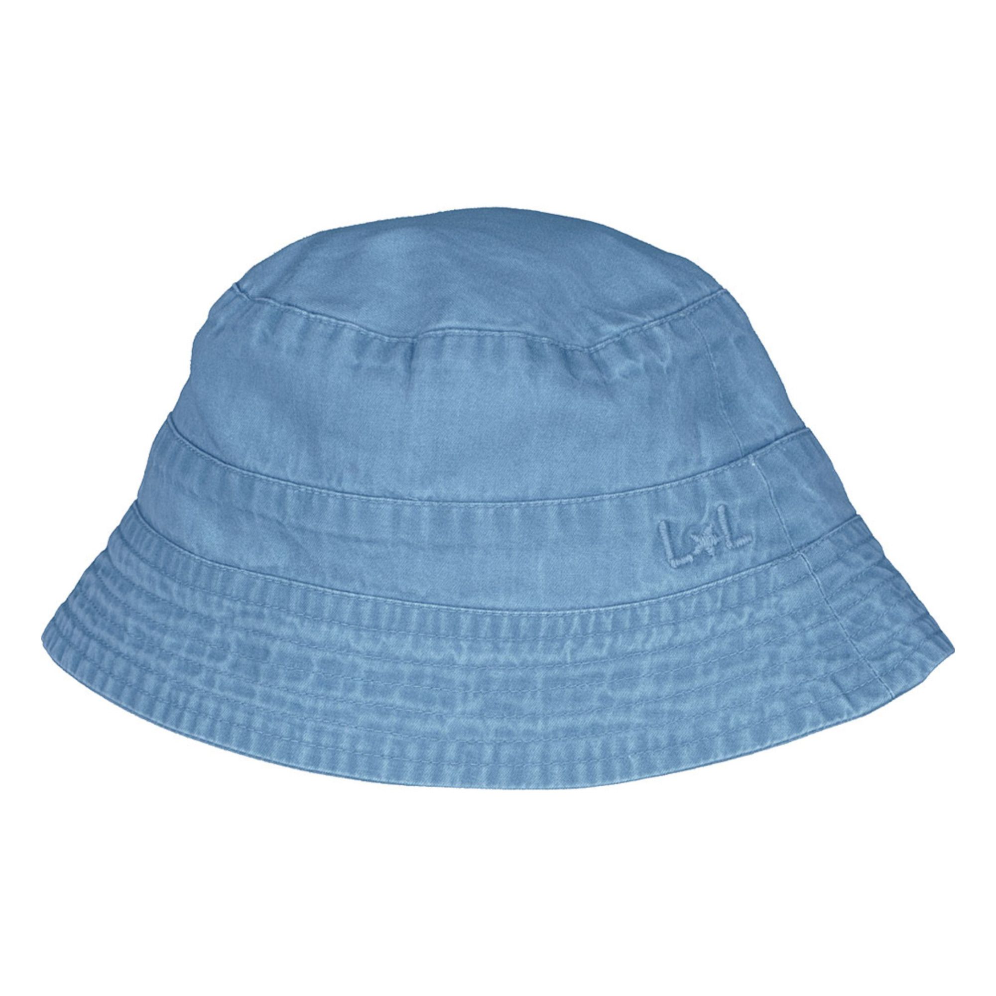 Louis Louise - Chapeau Chambray Borris - Fille - Bleu jean