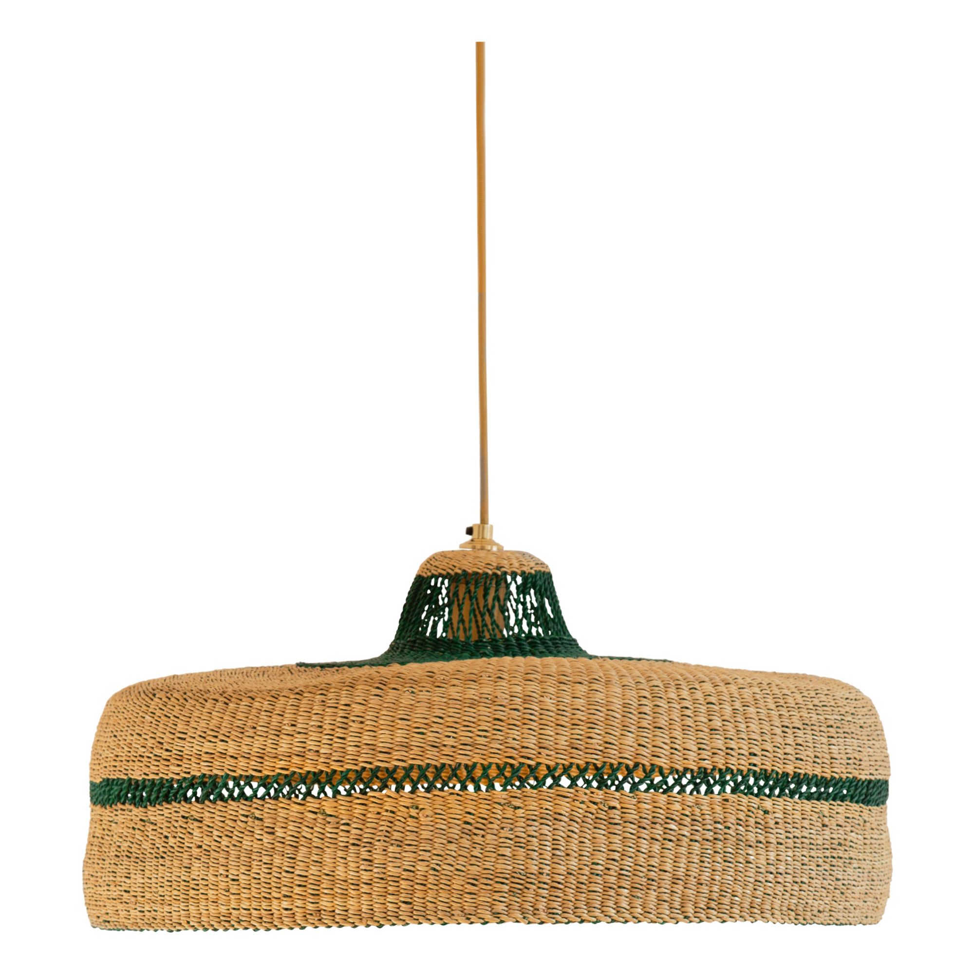 Golden Editions - Suspension Deeply tissé à la main - Vert