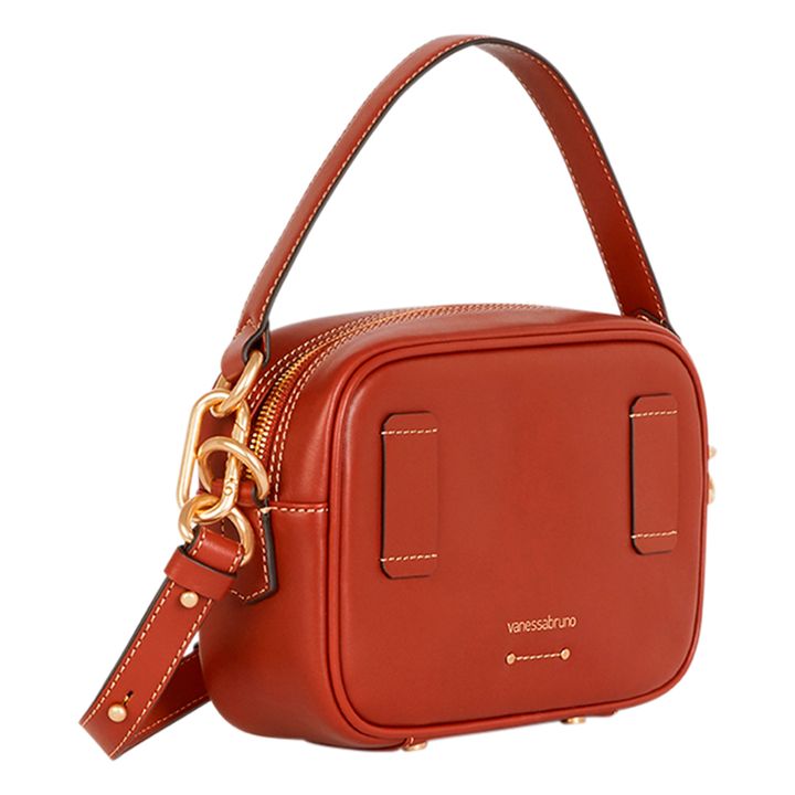 Holly Messenger Bag In Leather Cognac , Vanessa Bruno