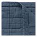 Couverture matelassée en coton Bleu marine- Miniature produit n°6