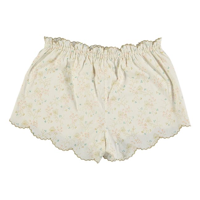Pantaloncini Minako, ricamati, in cotone