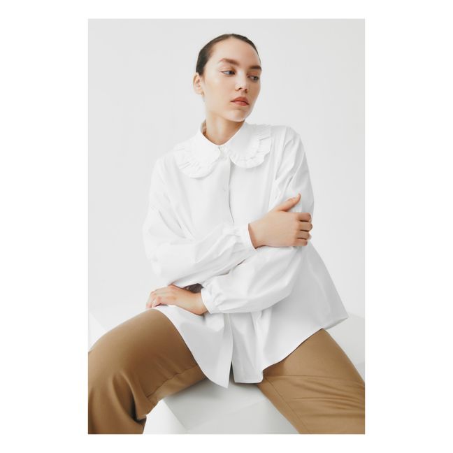 Jules Organic Cotton Shirt Weiß