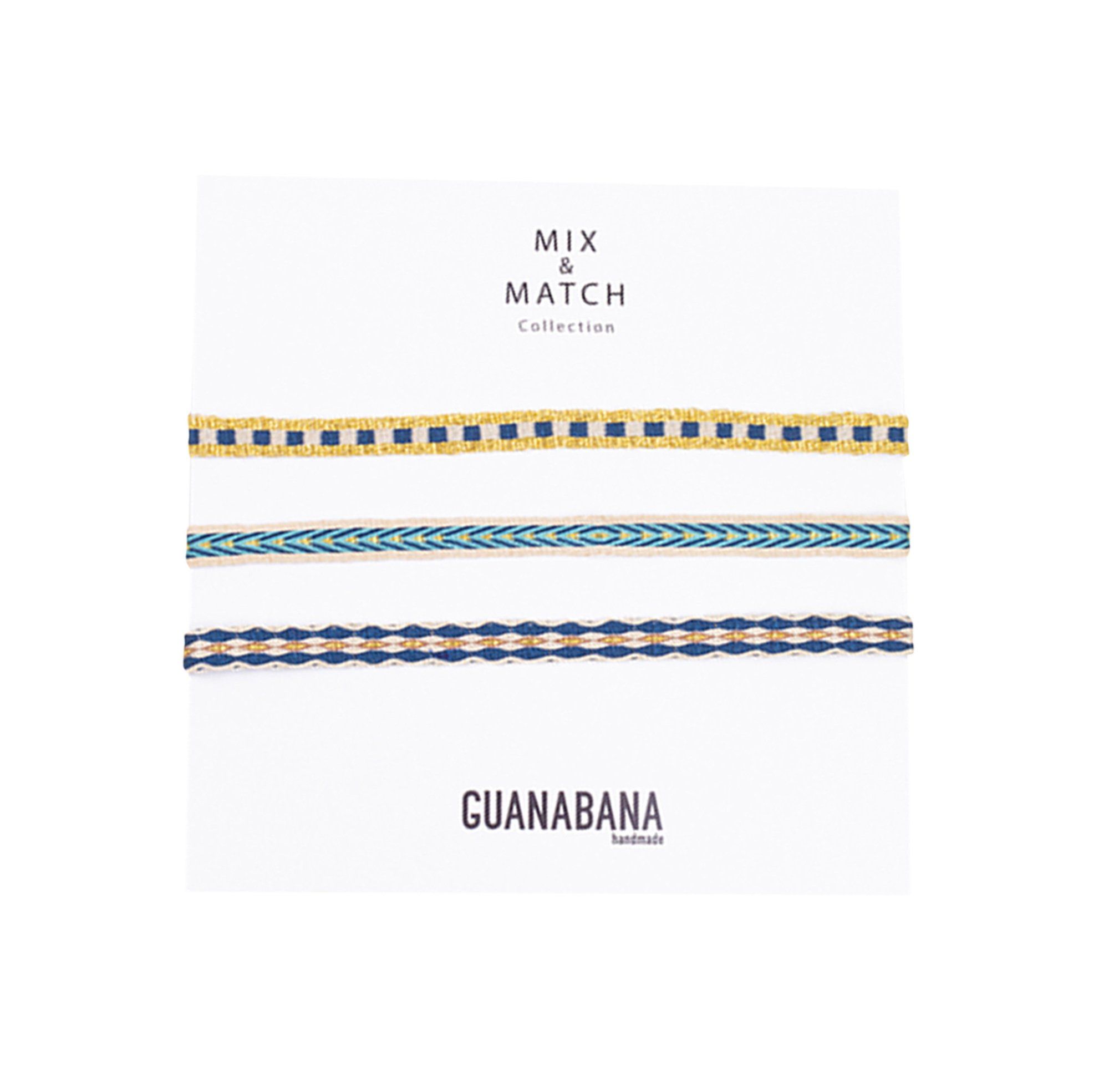 Set of 3 Argantina 120 Bracelets Azul Turquesa- Imagen del producto n°0
