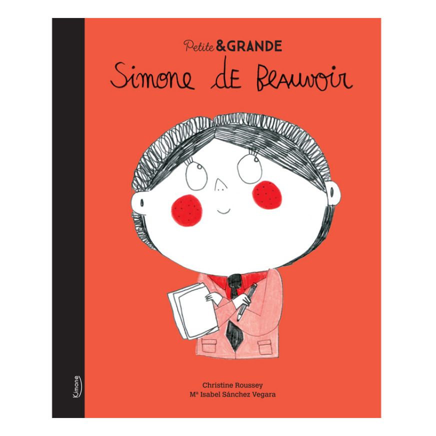 Kimane - Livre Simone De Beauvoir - Petite et Grande - Rouge