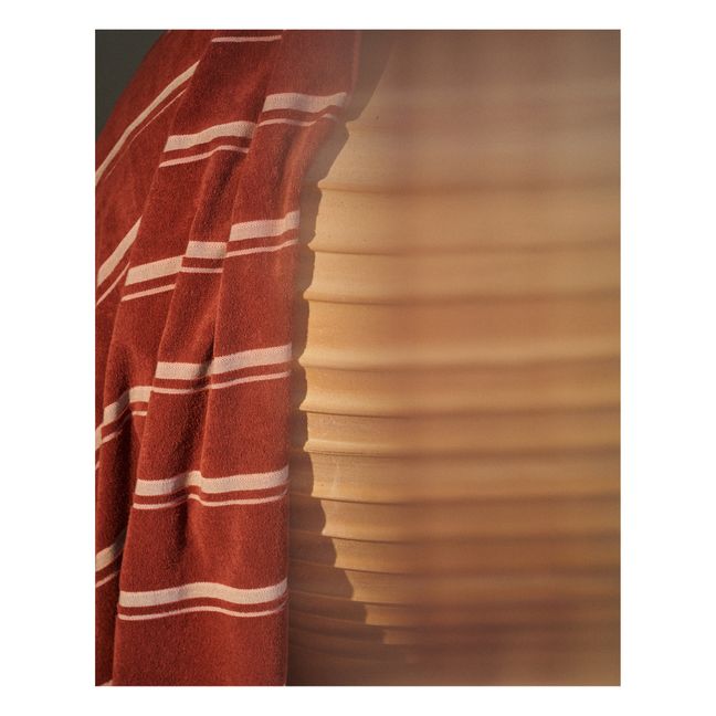 Organic Cotton Bath Towel | Red