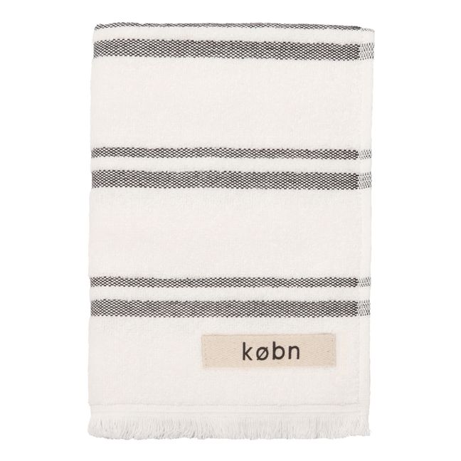 Serviette de toilette en coton bio | Crème