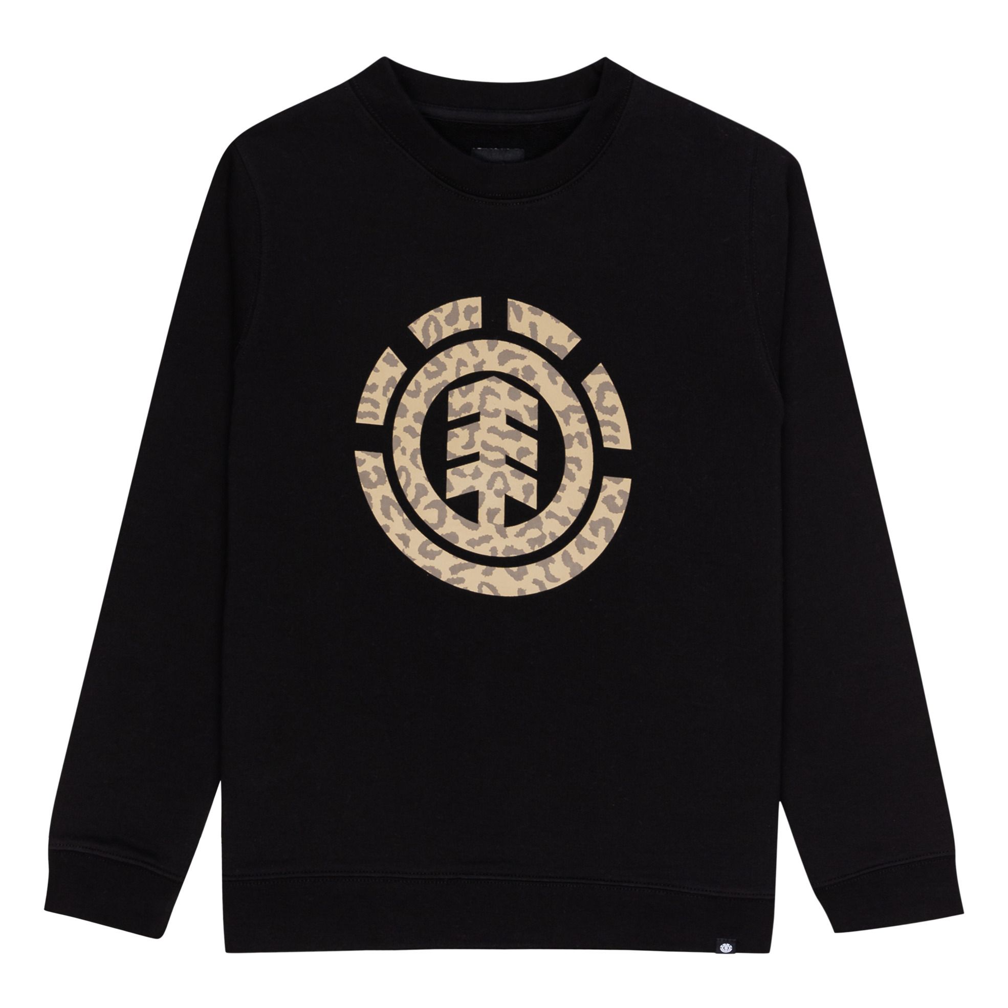 Element - Sweat Logo Léopard - Fille - Noir