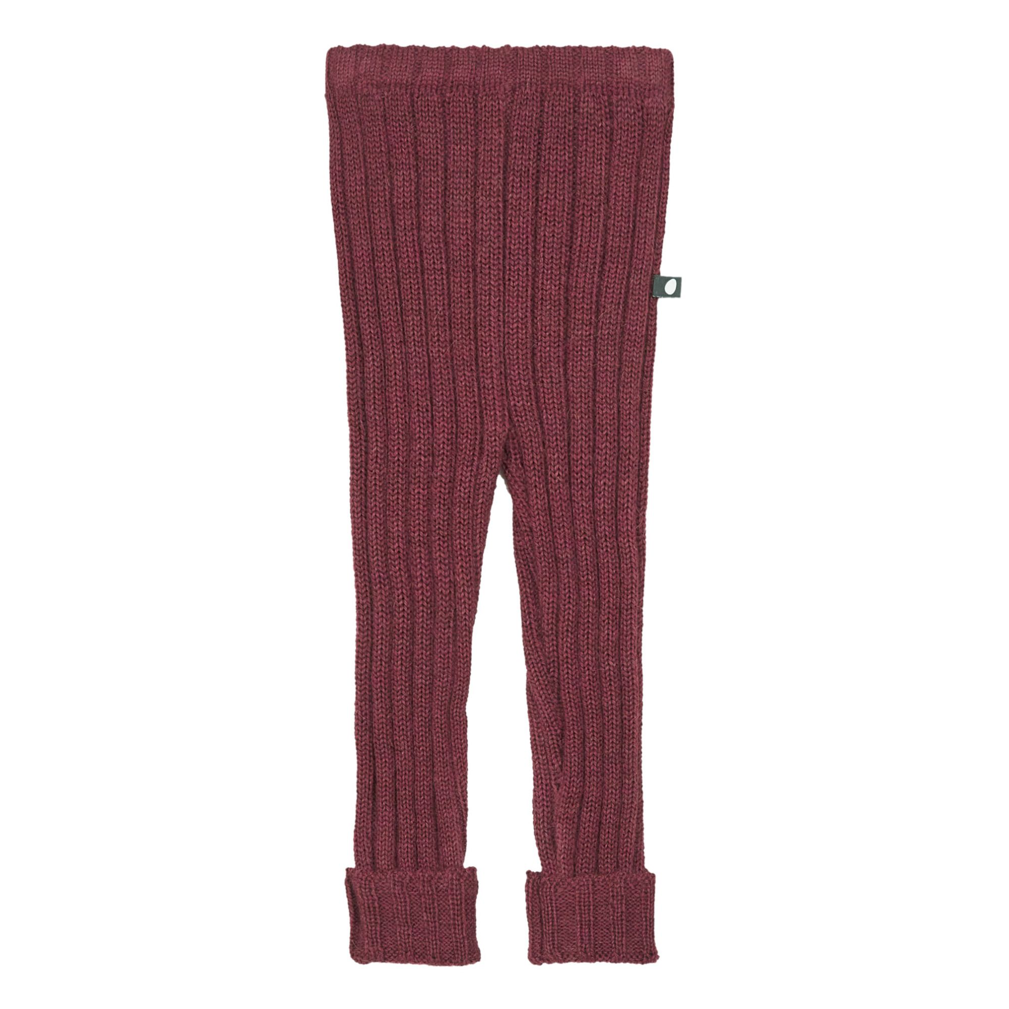 Oeuf NYC - Legging Côtelé Baby Alpaca - Fille - Bordeaux
